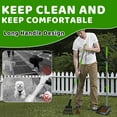 thumbnail image 3 of Dog Poop Trash Can Outside with Pooper Scooper and Metal Rake & Tray, 20L/5Gal Dog Waste Trash Can with Lid, Pedal and Removable Inner Waste Bin, Pet Poop Bin with 100 Bags, Green, 3 of 12