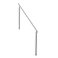 thumbnail image 5 of VEVOR Handrails for Outdoor Steps, 70.9 in/ 180cm Length Stair Hand Rail Kit, Transitional Stainless Steel Railings with Installation Kit, Double-column Staircase Handrails for Seniors,Porch & Deck, 5 of 9