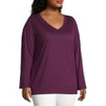 thumbnail image 2 of Just My Size Lightweight Bell Sleeve Top (Women's Plus) 1 Pack, 2 of 6