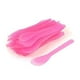 thumbnail image 4 of Espátula para crema facial de plástico rosa, 50 Uds., mezcla de crema para muestras de cara, cuchara para barro, maquillaje, pieza facial de Aloe, accesorios DIY JAMW Sencillez, 4 of 5
