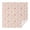 Pioneer Flower Floral-2, variant on Pioneer Flower Floral Print Pattern Square Tablecloth, Waterproof Wipeable Spillproof Washable Table Cover for Home Kitchen Party Decor, 42"x42"
