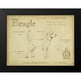 thumbnail image 2 of Harper, Ethan 18x15 Black Modern Framed Museum Art Print Titled - Antique Beagle (ASH), 2 of 5