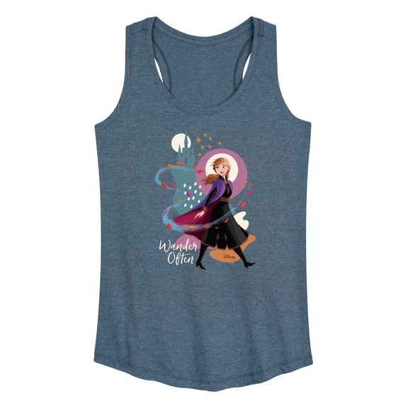 Disney Frozen 2 - Wander Often - Women's Racerback Tank Top