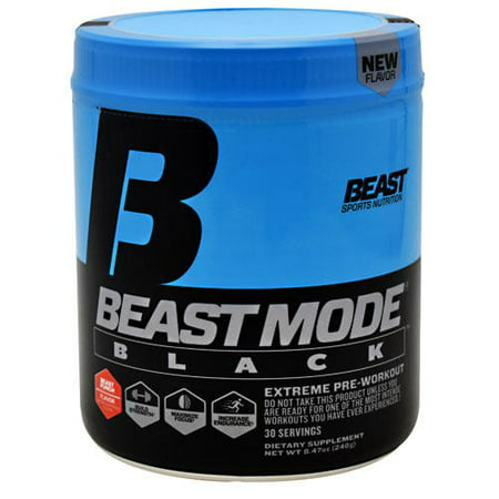 Beast Sports Nutrition Beast Mode Black