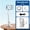 Selfie Stick Z3-White, variant on 4-in-1 Magnetic Selfie Stick Tripod, 360° Rotatable Handheld Phone Stabilizer with Zoom Remote, Telescopic Holder for iPhone Vlog Live Stream Travel Shooting