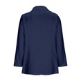 thumbnail image 3 of Puntoco Chaqueta Ligera Informal para Mujer Chaqueta De Manga Larga con Solapa Frontal Abierta Trajes Chaquetas De Oficina De Trabajo Blazer para Diario/Trabajo Puntoco Puntoco-1, 3 of 4