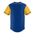 thumbnail image 4 of Baseball Short Sleeve Button Down Team Jersey Casual Button Down Shirts, 4 of 5
