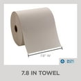 thumbnail image 4 of Pacific Blue Basic® Recycled Hardwound Paper Towel Roll by GP PRO (Georgia-Pacific), Brown, 26301, 800 Feet Per Roll, 6 Rolls Per Case, 4 of 10