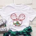 thumbnail image 5 of Camiseta navideña de Mickey Minnie de Disney para mujer, ropa de Navidad con vibraciones para Festival de moda, Tops familiares, camiseta Tumblr 2022, 5 of 5