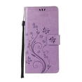 thumbnail image 3 of PU Leather Butterfly Flower Flip Phone Case For Motorola Edge Plus 40 30 Ultra X40 X30 Pro Moto G Power Stylus Play Pure 2023 2022 2021 4G 5G Cover, 3 of 5