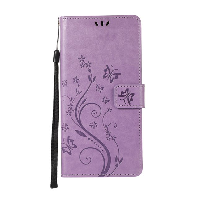 PU Leather Butterfly Flower Flip Phone Case For Motorola Edge Plus 40 30 Ultra X40 X30 Pro Moto G Power Stylus Play Pure 2023 2022 2021 4G 5G Cover