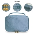 thumbnail image 3 of Bolsa de maquillaje, linda bolsa de cosméticos de peluche, organizador de viaje para accesorios, 3 of 5