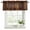 Dark Brown, variant on 2 Pack Valances for Window, Brown Vintage Wooden Short Curtains for Kitchen Bedroom Living Room, Retro Art Farmhouse Rod Pocket Small Window Treatment Valance Drapes 42 x 12 Inch