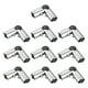 thumbnail image 2 of Conector de tubo de acero inoxidable de 10 piezas de 25 mm de diámetro para conexión de tubo redondo Tres conectores, 2 of 8