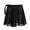 Black, variant on Kids Girls Ballet Dance Wrap Skirts with Georgette Tie Waist Sport Classics Chiffon Tutu Dress White L