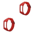 thumbnail image 1 of QualitChoice Remplacement pour Polar A360 A370 Bracelet Intelligent A370 Bracelet de Montre Bracelet Rouge 2ensemble, 1 of 6