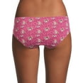 thumbnail image 2 of Jessica Simpson Women's Micro Bonded Hipster Panties, 5-Pack, 2 of 3
