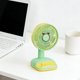 thumbnail image 4 of Candy Color Mini Desktop Fan USB Rechargeable Small Fan For Office Desk Summer Coolings Fan, 4 of 7