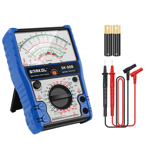 Multímetro Analógico SNAKOL SK-88B AC/DC 2500V 10A Tester
