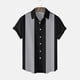 thumbnail image 4 of Playeras Algodon Para Hombre, Camiseta Informal De Verano A La Moda Para Playa, Con Estampado Digital 3D, Solapa Con Botones, Manga Corta, 109, 4 of 4
