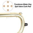 thumbnail image 4 of MasteelfCA 5 Pcs Professional Trombone Water Key Cork Musical Instrument Accessories, 4 of 8
