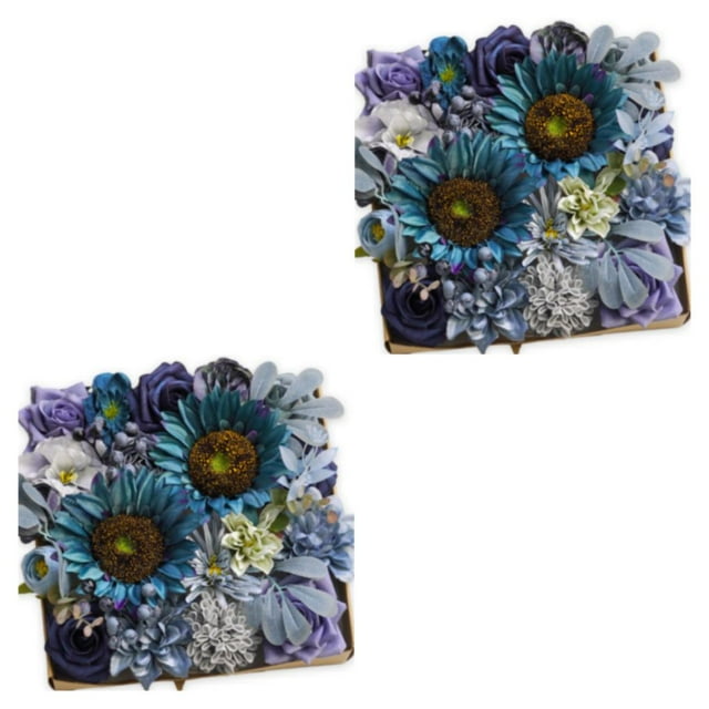 Wweixi Whimsical Blooms Low Maintenance Artificial Flower Collection Realistic 23new style LH003 2Set