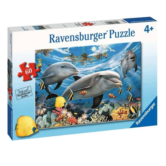 Rompecabezas Ravensburger Caribbean Smile 60 piezas para niños