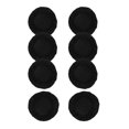 thumbnail image 1 of 8pcs Negro A Prueba De Polvo Ronda Silla Cuadrada De Asiento Silla De Cocina Cojín Del Asiento Ajustables Sillas Y Cuadradas Yotijar Funda para silla de comedor, 1 of 2