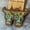#4, variant on Brown Wood Bezel Cow Head Sunflower Aztec Tribe Leather Women Western Earrings