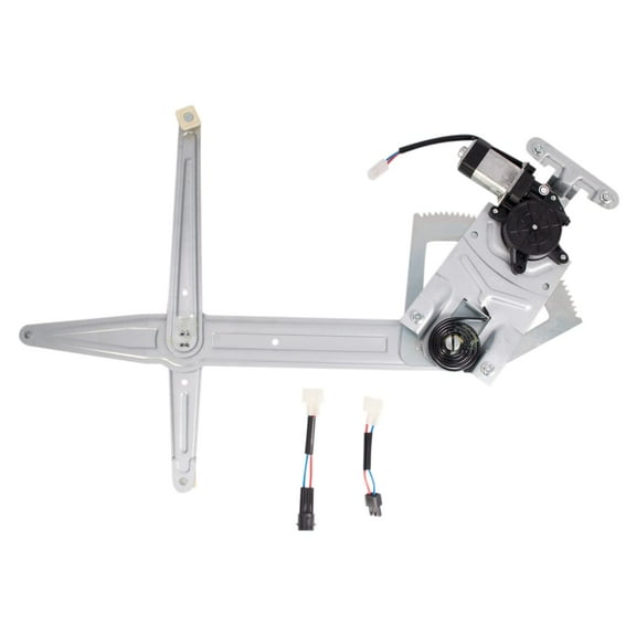 TRQ Power Window Regulator & Motor Front LH Left Hand Driver Side for Chevy GMC WRA51404 Fits select: 1985-2001,2003-2005 CHEVROLET ASTRO