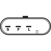 DB Electrical 400-52349R New Alternator for Buick Lesabre 140 Amp 2004-2005 15145637, 25758348