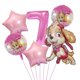 thumbnail image 1 of Paw Patrol Dog Chase Skye Marshall globo de película de aluminio con forma de Animal para niños y niñas, decoraciones para fiestas de cumpleaños, juguetes para niños, 1 of 4