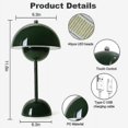 thumbnail image 5 of Led Flowerpot Table Lamp,modern Macaron Lamp, Dimmable Table Lamp With 3 Colours, 5 of 5