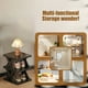 thumbnail image 5 of Zapatero plegable de plástico, organizador de almacenamiento, no requiere instalación, diseño que ahorra espacio para el hogar, dormitorio, oficina, compacto para organizar zapatos y artículos., 5 of 6