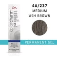 thumbnail image 3 of Tinte permanente para el cabello en gel Wella Color Charm 237 4A Castaño ceniza medio 2 oz, 3 of 3
