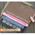 thumbnail image 4 of Custom Comfort Colors T-Shirt, Personalized Embroidered T-Shirts, Embroidered Comfort Colors Tee, Custom Embroidery Gift, Mother's Day Gifts, 4 of 4