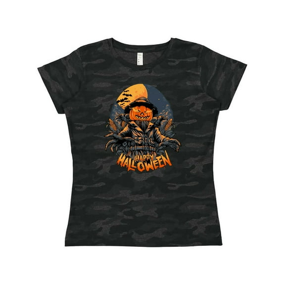 Inktastic Halloween Scarecrow Women's T-Shirt