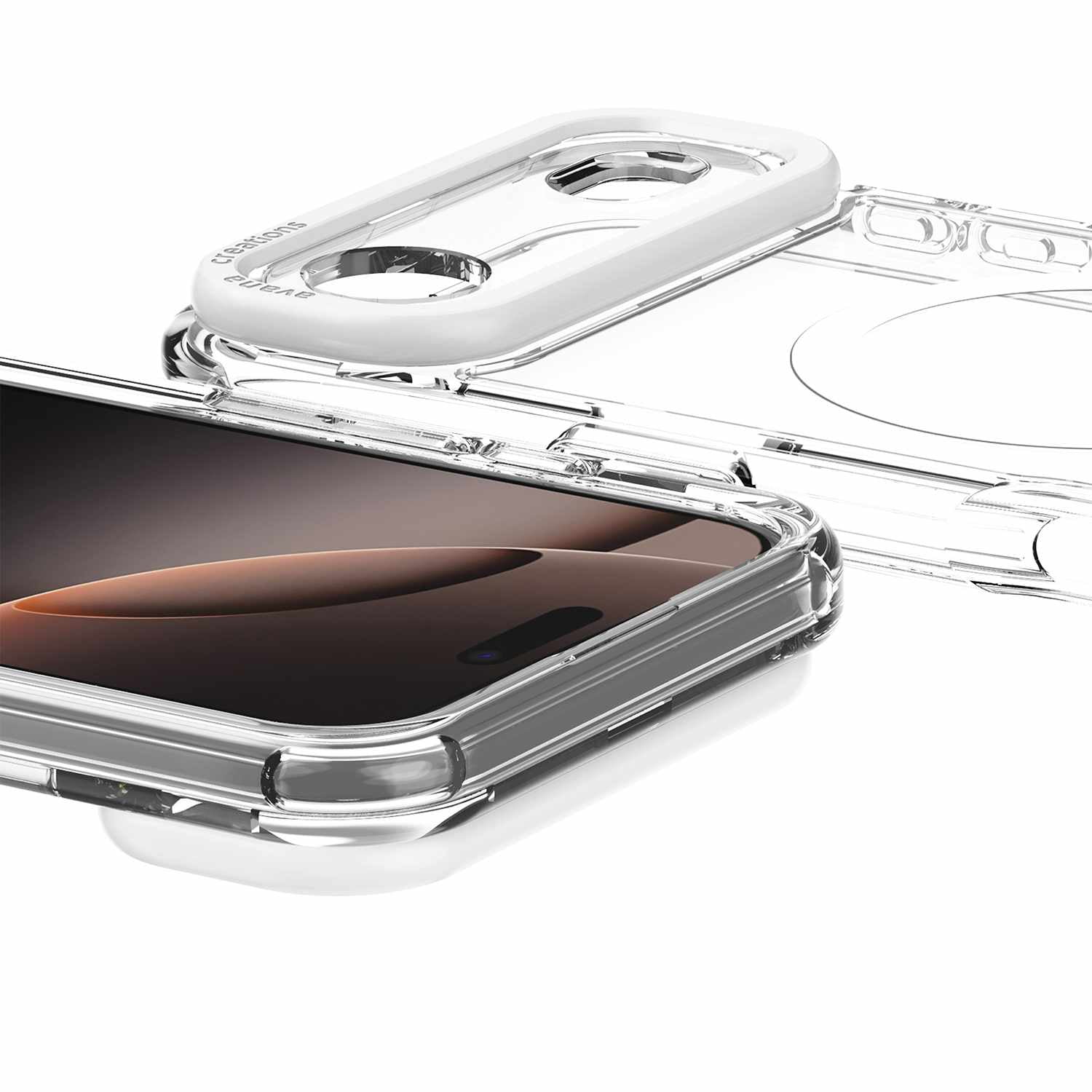 Avana Ice MagSafe Case Clear for iPhone 17