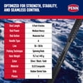 thumbnail image 4 of PENN Carnage III Spinning Jigging Rod, 6'4" Fishing Pole, Medium Heavy Power, 4 of 8