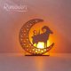 thumbnail image 1 of Madera Led Eid Mubarak Decoración Durable Craft Ornament Gift matsuzay HA043500-03, 1 of 6