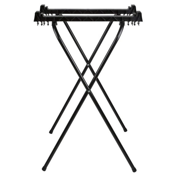 Foldable Game Stand for Ice Hockey and Football Games, Black