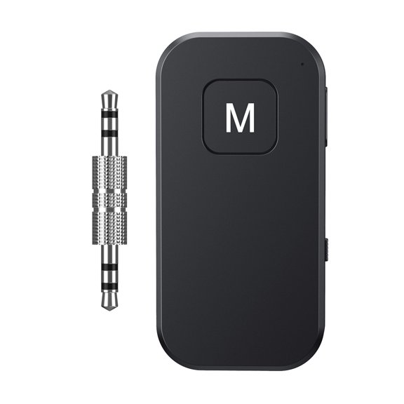 Seitruly Adaptador de caja de sonido del transmisor inalámbrico 2 en 1 del receptor de audio del automóvil Electrónica
