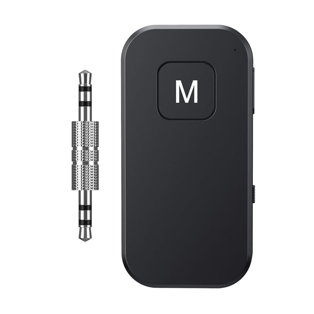 Seitruly Adaptador de caja de sonido del transmisor inalámbrico 2 en 1 del receptor de audio del automóvil Electrónica