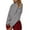 Dark Gray, variant on Wdgfv Women's Lightweight V-Neck Cotton Striped Pullover Top Women's Oversized Knit Pullover Sweater Soft Cozy Comfort Winter Fall Daily
