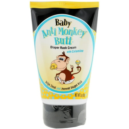 Anti Monkey Butt Diaper Rash Cream with Calamine 3 oz