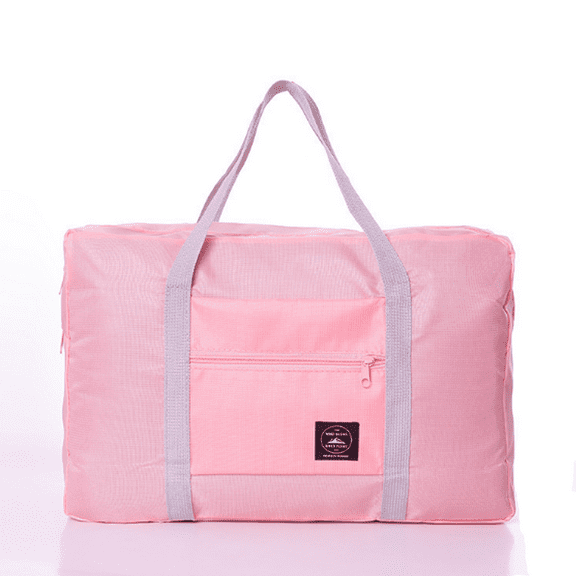 MISSMILE Duffel Bag with Zipper Closure,Versatile Multifunctional Travel Bag for Weekend Trips,Foldable Lightweight Duffle Bag for Travel,Large Capacity Pink Travel Bags for Women