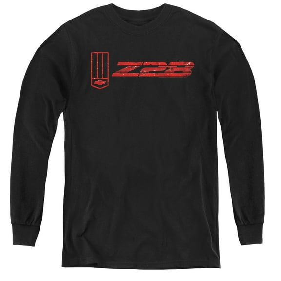Chevrolet The Z28 Youth Long Sleeve T-Shirt Black