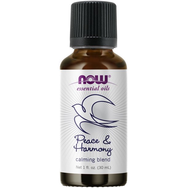 NOW Essential Oils, Peace & Harmony Oil Blend, Calming Aromatherapy