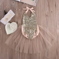 thumbnail image 3 of Barboteuse à Sequins pour Bébé Fille Nouveau-Né 0-24M, 3 of 4