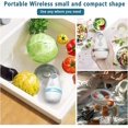 thumbnail image 3 of Limpiador portátil de frutas y verduras, limpiador inalámbrico de frutas y verduras, limpiador de vajilla, color blanco, 3 of 4